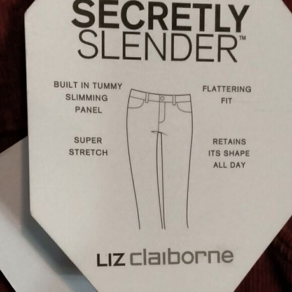 New without tags "Liz Claiborne" woman's corturoy pants - Picture 6 of 10